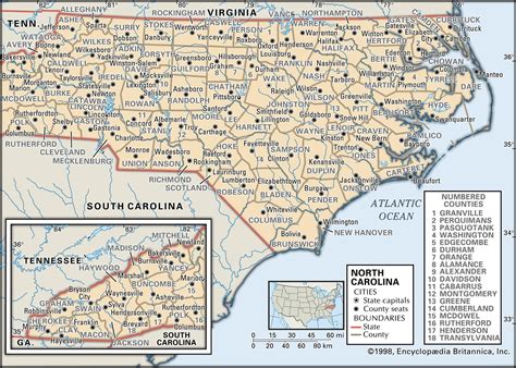 nc counties map with cities|North Carolina County Map .